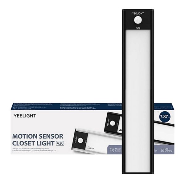 Yeelight Closet Light Black 20cm 2700K - Image 2