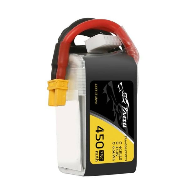 Tattu 450mAh 14.8V 75C 4S1P battery - Image 4