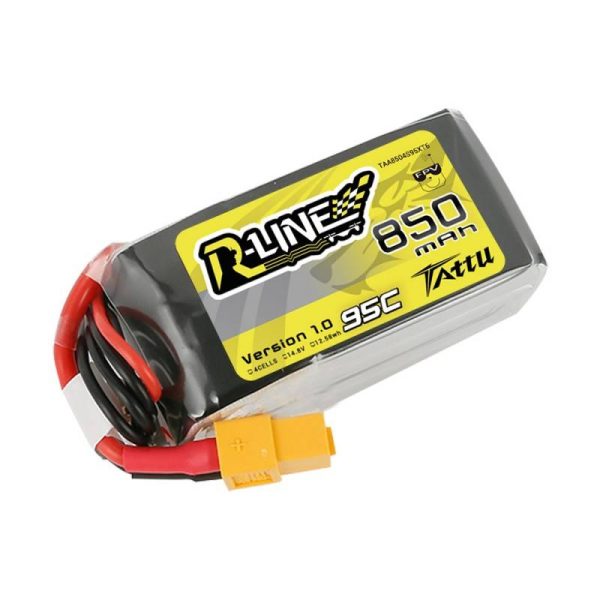 Battery Tattu R-Line 850mAh 14.8V 95C 4S1P - Image 2