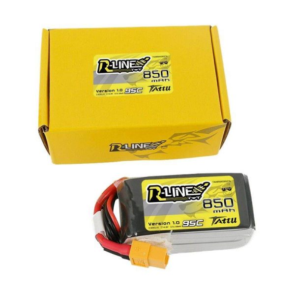 Battery Tattu R-Line 850mAh 14.8V 95C 4S1P - Image 4