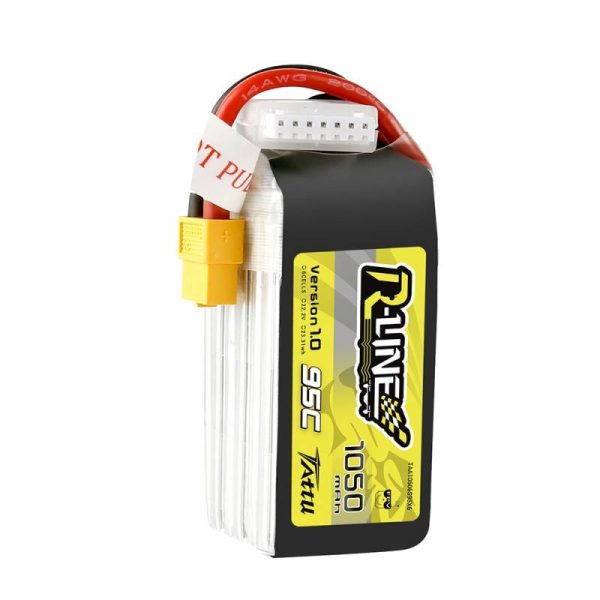 Battery Tattu R-Line 1050mAh 22.2V 95C 6S1P XT60 - Image 4