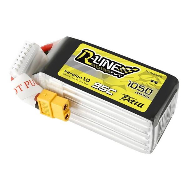 Battery Tattu R-Line 1050mAh 22.2V 95C 6S1P XT60 - Image 3