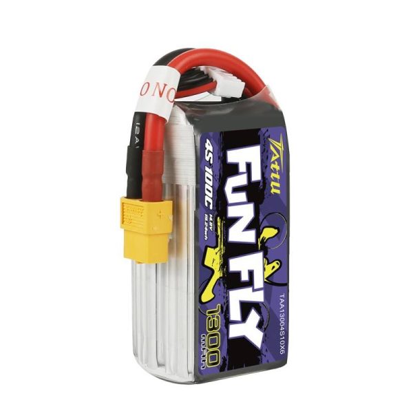 Tattu Funfly 1300mAh 14.8V 100C 4S1P battery - Image 4