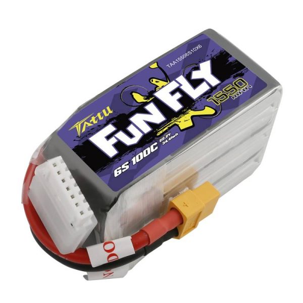 Tattu Funfly 1550mAh 22.2V 100C 6S1P XT60 battery - Image 3