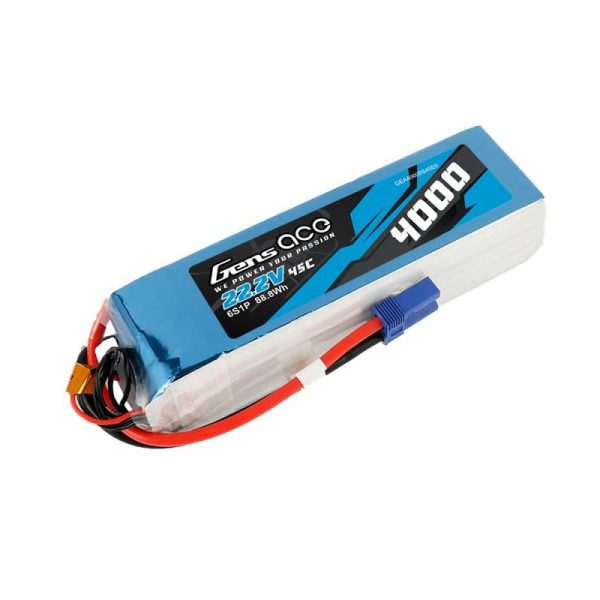 Gens Ace 4000mAh 22.2V 45C 6S1P battery - Image 2