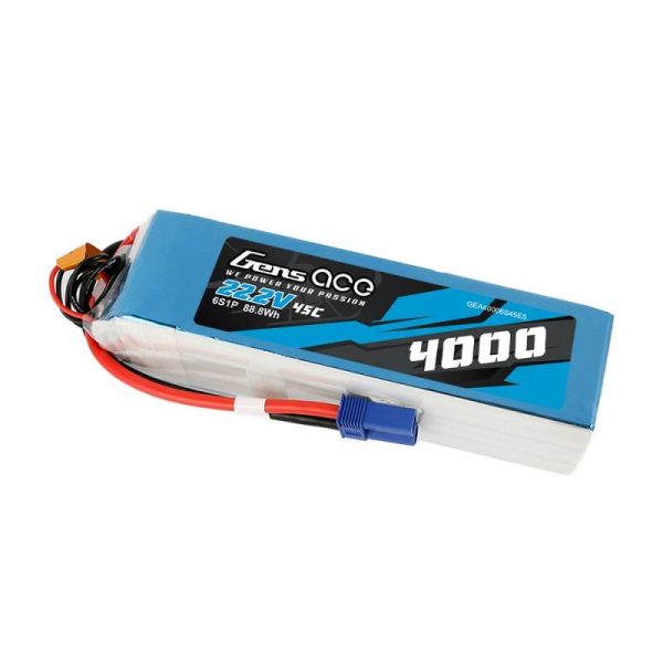 Gens Ace 4000mAh 22.2V 45C 6S1P battery - Image 4