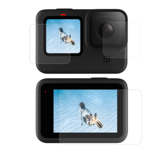 Screen and lens tempered glass Telesin for GoPro Hero 9 / Hero 10 / Hero 11 / Hero 12 (GP-FLM-901)