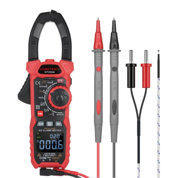Digital Clamp Meter Habotest HT208A True RMS - Image 2