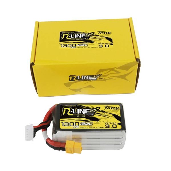 Tattu R-Line Version 3.0 1300mAh 22.2V 120C 6S1P XT60 battery - Image 5