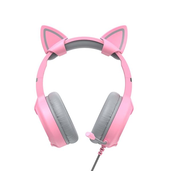 Gaming headphones Havit GAMENOTE H2233d  RGB (pink) - Image 3
