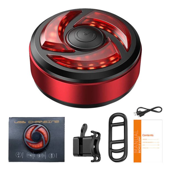 Superfire BTL02 rear bike light, USB, 330mAh - Image 3