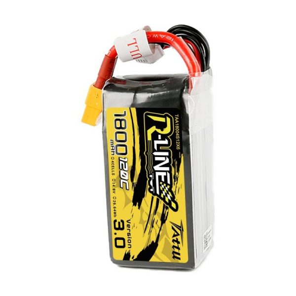 Battery Tattu R-Line Version 3.0 1800mAh 14,8V 120C 4S1P XT60 - Image 4