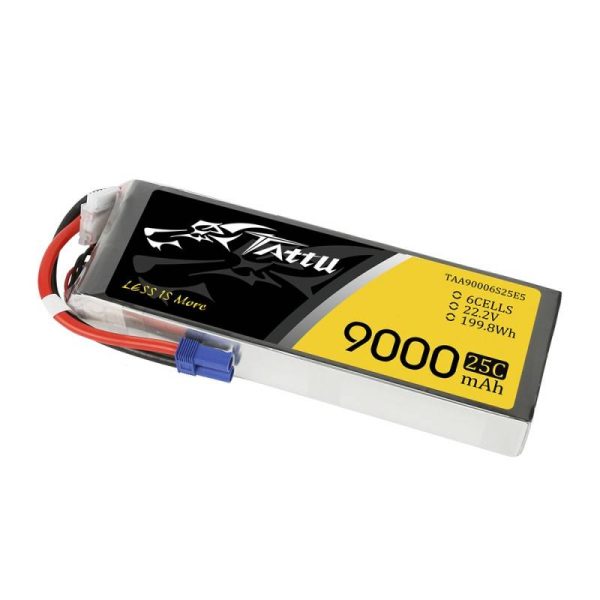 Battery Tattu 9000mAh 22,2V 25C 6S1P - Image 3
