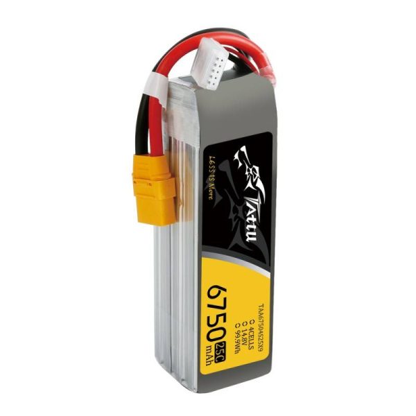 Battery Tattu 6750mAh 14.8V 25C 4S1P XT90 - Image 4