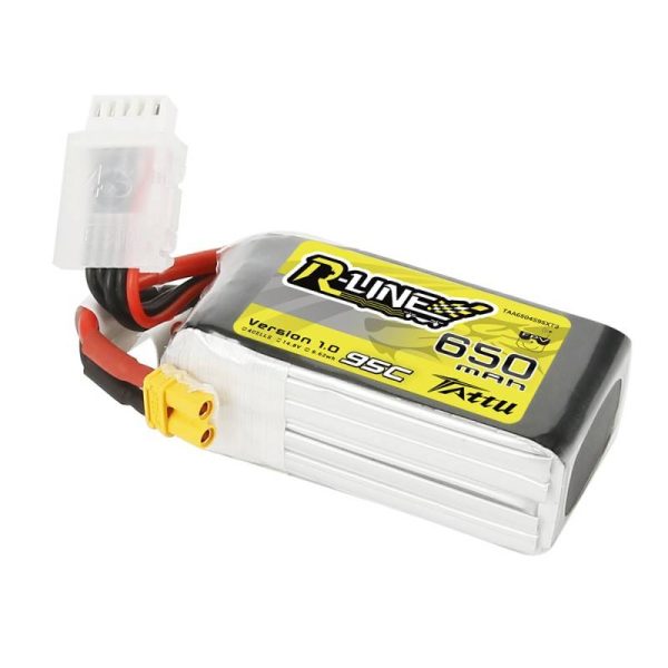 Battery  Tattu R-Line 650mAh 14,8V 95C 4S1P XT30 — изображение 3