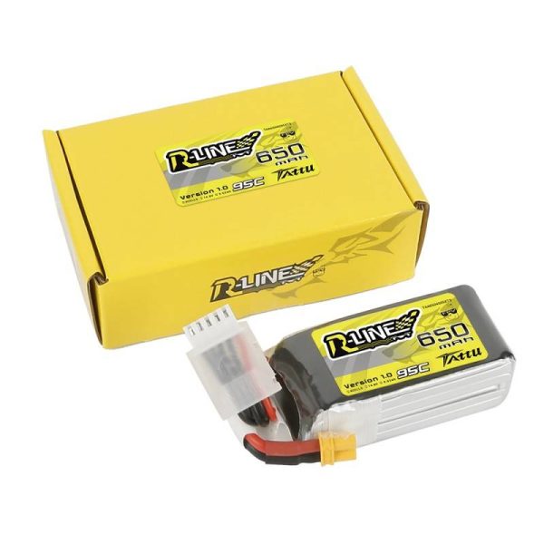 Battery  Tattu R-Line 650mAh 14,8V 95C 4S1P XT30 — изображение 5