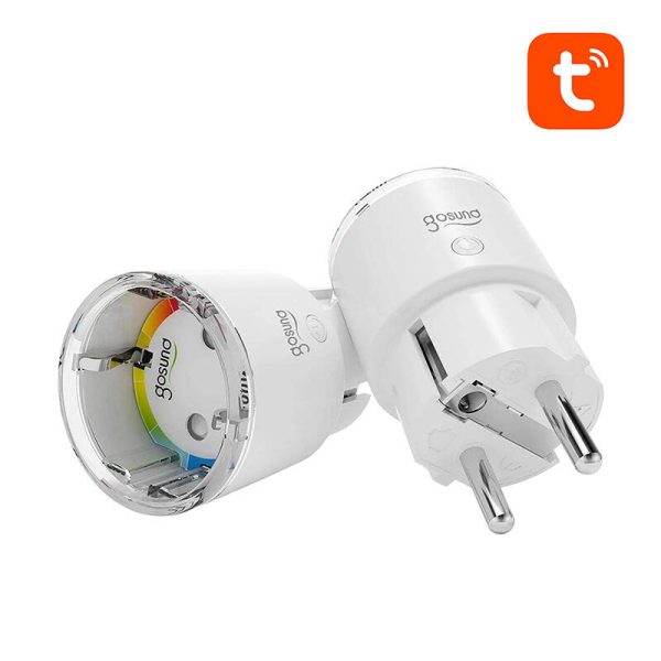 Gosund EP2 WiFi smart socket, 2 pieces (two-pack) 10A Tuya - Image 2