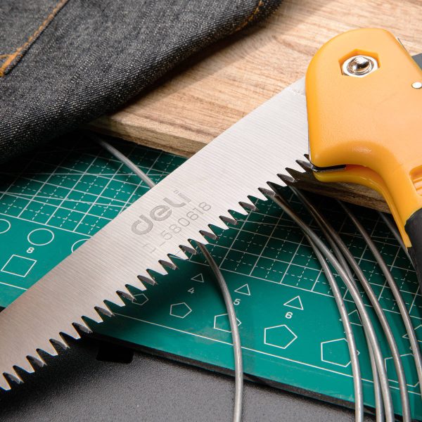 Folding Hand Saw 180mm Deli Tools EDL580618 - Image 5