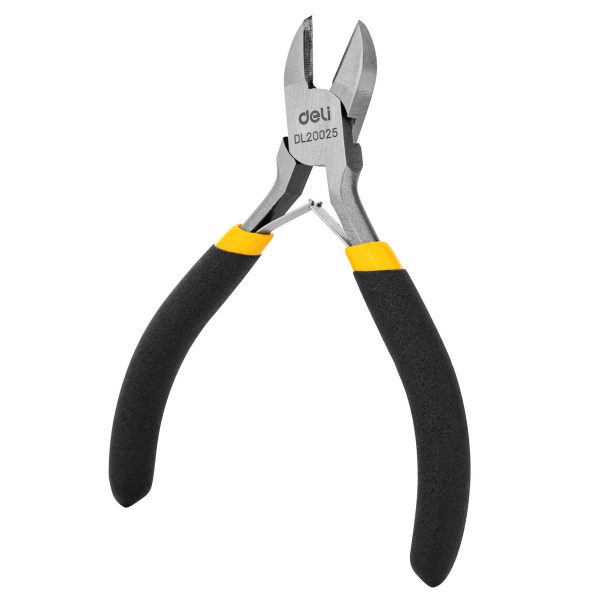 Mini Pliers 5" Deli Tools EDL20025 (yellow) - Image 2