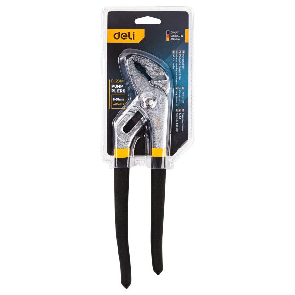 Pump Pliers 10" Deli Tools EDL2610 (black) - Image 5
