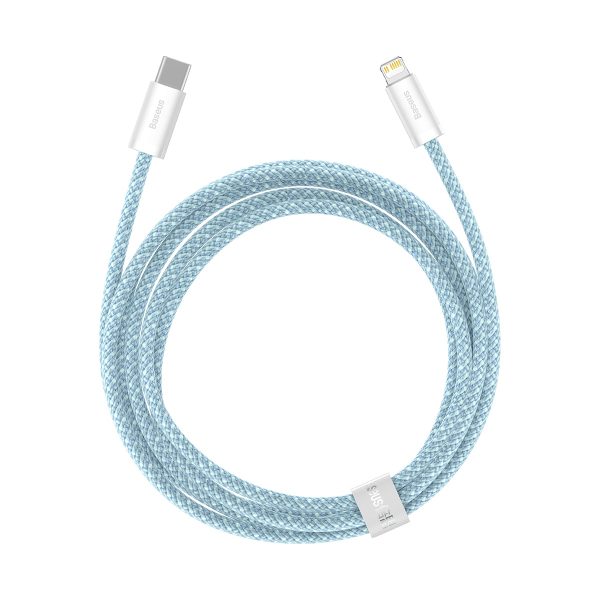 USB-C cable for Lightning Baseus Dynamic Series, 20W, 2m (blue) - Image 3