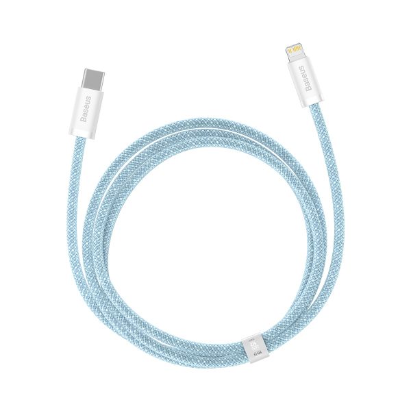 USB-C cable for Lightning Baseus Dynamic Series, 20W, 1m (blue) - Image 3