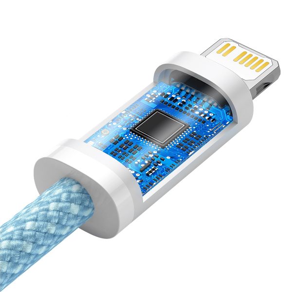 USB-C cable for Lightning Baseus Dynamic Series, 20W, 1m (blue) - Image 5