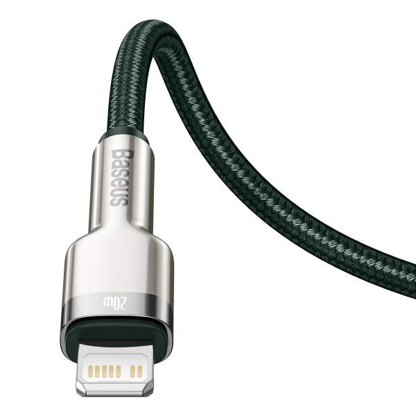 Baseus USB-C cable for Lightning 2m (green) - Image 3