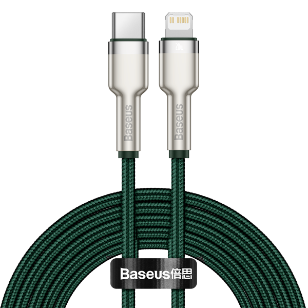 Baseus USB-C cable for Lightning 2m (green) - Image 2