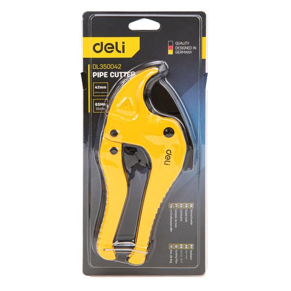 Pipe cutter 42mm Deli Tools EDL350042 (yellow) - Image 6
