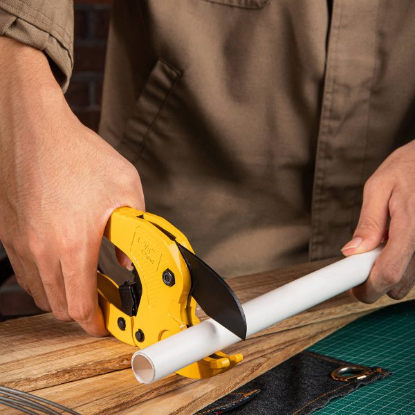 Pipe cutter 42mm Deli Tools EDL350042 (yellow) - Image 5