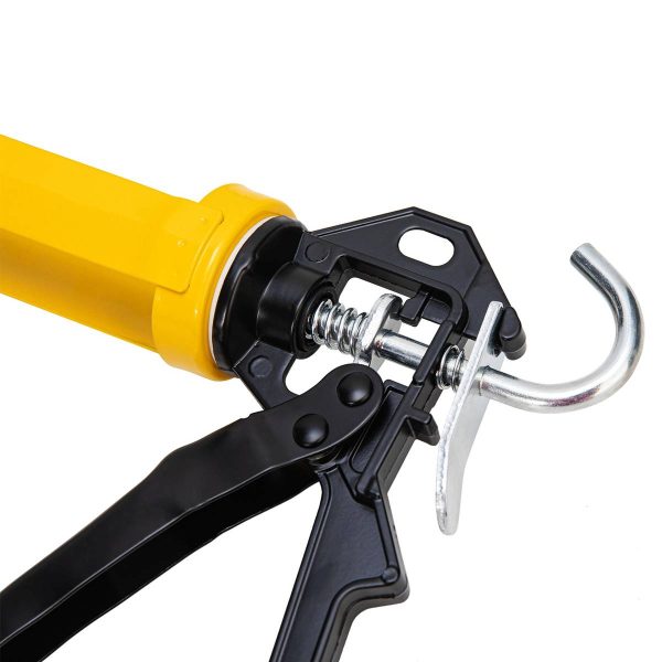 Caulking Gun 230mm Deli Tools EDL2370 (yellow) - Image 3