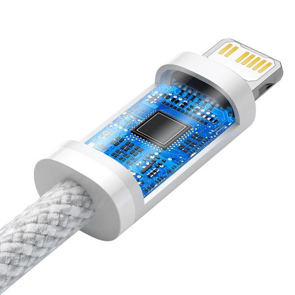 Baseus Dynamic USB-C cable for Lightning, 23W, 1m (white) - Image 5