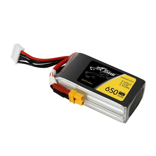 Battery Tattu 650mAh 14.8V 75C 4S1P XT30 - Image 3
