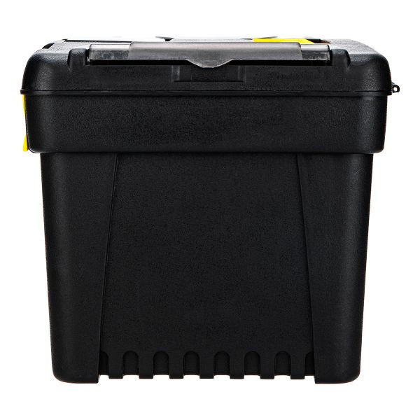 Plastic Tool Box Deli Tools EDL432417, 15'' (yellow) - Image 3