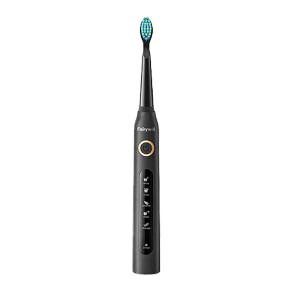Sonic toothbrush with head set and case FairyWill FW-507 Plus (Black) - Image 3