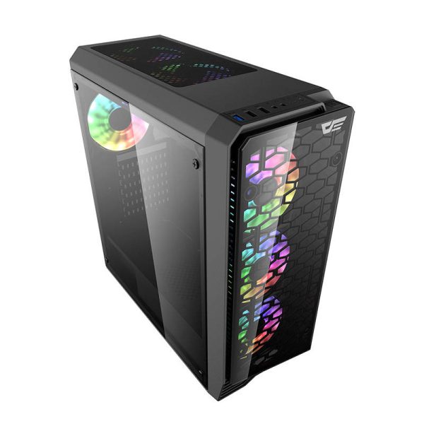 Darkflash Water Square 5 computer case (black) - Image 4