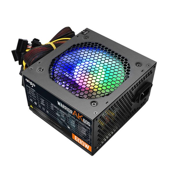 Computer Power Supply Aigo AK600 RGB (black) - Image 5