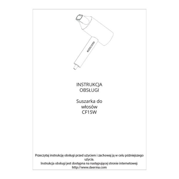 Hair Dryer Deerma CF15W - Image 6