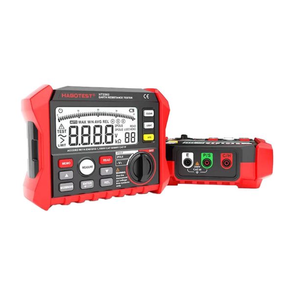 Habotest HT2302 Digital Earth Resistance Tester - Image 4