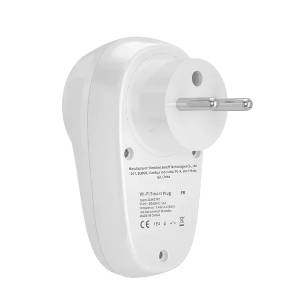 Sonoff Smart WiFi Socket S26R2TPE-FR S26 (Type E) - Image 2