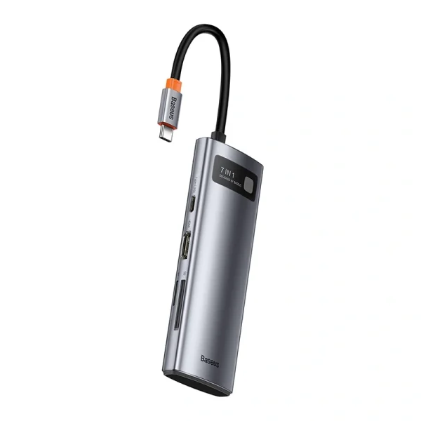 Baseus Hub Adapter 7in1 USB-C to 2x USB 3.0 + HDMI + USB-C PD - Image 5
