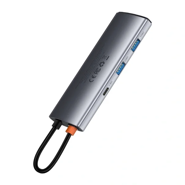 Baseus Hub Adapter 7in1 USB-C to 2x USB 3.0 + HDMI + USB-C PD - Image 6