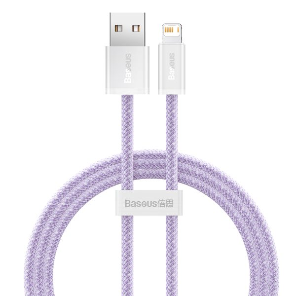 Baseus Dynamic cable USB to Lightning, 2.4A, 1m (purple) - Image 2