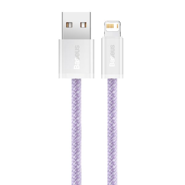 Baseus Dynamic cable USB to Lightning, 2.4A, 1m (purple) - Image 4