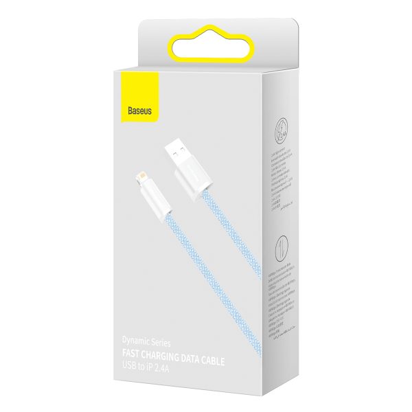 Baseus Dynamic cable USB to Lightning, 2.4A, 1m (blue) - Image 5