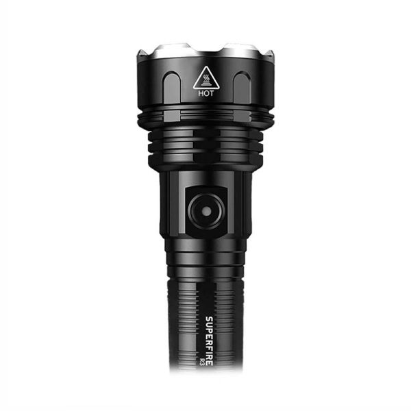 Superfire flashlight R3 P90, 2000lm, USB - Image 3