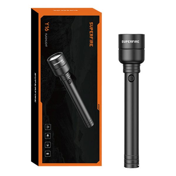 Flashlight Superfire Y16, 1700lm, USB-C — изображение 5