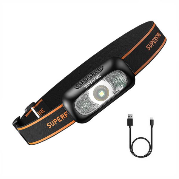 Headlight Superfire HL05-D, 110lm, USB - Image 3