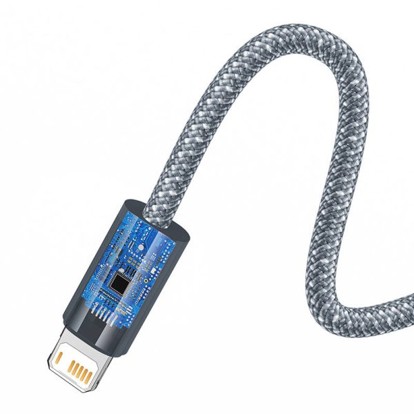 Baseus Dynamic Series cable USB to Lightning, 2.4A, 1m (gray) - Image 4